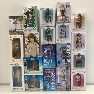 05w06432★1円~ 【フィギュアセット】 艦隊これくしょん 艦これ 秋月 金剛改二 榛名改二 睦月 マエストラーレ改 鹿島-1200 他 中古品