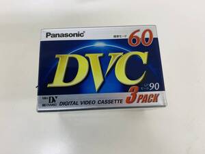 〇Panasonic DVC　標準モード6０　あざやか撮り　３PACK　　＜未使用＞