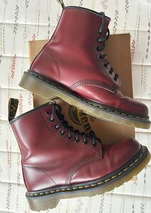 ドクターマーチン / Dr.Martens 1460 8ホールブーツ UK6 チェリーレッド イギリス製 メンズ