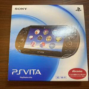 【美品】PSVita 1100 クリスタル・ブラック 3G/Wi-Fiモデル