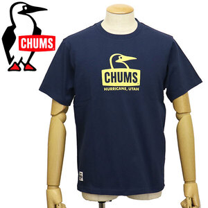 CHUMS (チャムス) CH01-2278 Booby Face T-Shirt ブービーフェイスTシャツ CMS150 N015NavyxYellow M