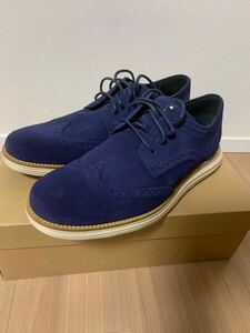 NIKE x COLE HAAN LUNARGRAND WINGTIP Navy ナイキ コールハーン ルナグランド ウイングチップ ネイビー サイズ10H 美品