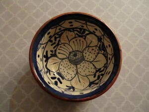 ポルトガル製 ポルトガル 博物館 グッズ 雑貨 陶器 陶磁器 絵皿 皿 小皿 置物 花柄 インテリア オブジェ ヨーロッパ アンティーク