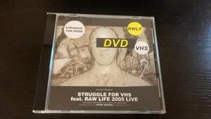 STRUGGLE FOR PRIDE STRUGGLE FOR VHS feat. RAW LIFE 2005 LIVE DVD