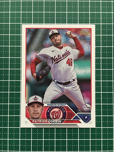 ★TOPPS MLB 2023 UPDATE #US172 PATRICK CORBIN［WASHINGTON NATIONALS］ベースカード「BASE」★