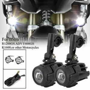 LED バイクフォグライト 補助ランプ bmw r1250gs r1200gs f750gs f850gs g310gs汎用