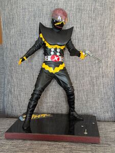 【美品】ハカイダー ソフビキット 完成品 ライト点灯済み