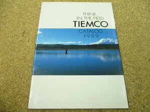 〇ＵＳＥＤ〇 〇Ｅ２２〇ティムコ　１９８９　カタログ　お見逃しなく！TIEMCO