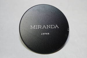 即決！ミランダ/Miranda 希少品 ボディ・キャップ(メタル製) ねじこみ式 綺麗！