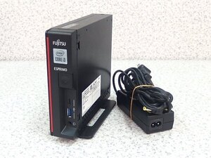 ■※ 【スタンド付きで設置しやすい!】 ジャンク品 富士通/FUJITSU 小型PC ESPRIMO G9010/H Corei3-10100/メモリ8GB/SSD256GB/OS無し