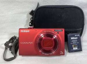 TM/Nikon COOLPIX S6100 ニコン クールピクス コンパクト デジタルカメラ デジカメ ジャンク扱い　0119-3