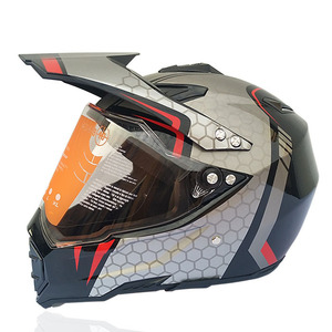 新品 バイクヘルメット オフロード用 フルフェイスヘルメット モトクロス　S-XL サイズ選択可 レッド サイズ:XL