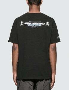 C2H4 x Mastermind Japan Robotics Logo Print Tee BK