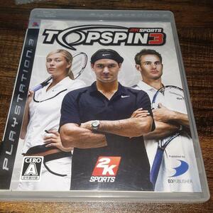 【送料4点まで230円】68【PS3】Top Spin 3 トップスピン３【動作確認済】