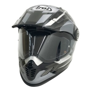 【1円】ARAI アライ ヘルメット TOUR-CROSS3 DEPARTURE グレー系 57-58 [240101333755]