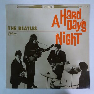 11198620;【国内盤/Odeon/赤盤/ペラジャケ】The Beatles / A Hard Day