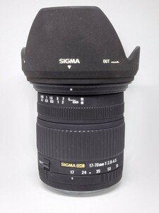 SIGMA DC 17-70mm 1:2.8-4.5 キャノンEFマウントAPS-C用