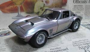 ☆激レア*EXOTO*1/18*1963 Chevrolet Corvette Grand Sport Coupe Standox イモラアイス