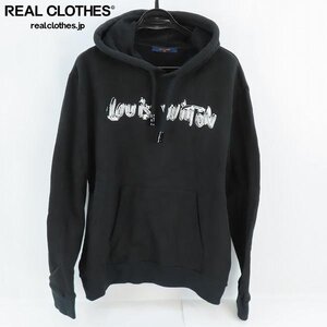 ☆【JPタグ】LOUIS VUITTON/ルイヴィトン 22AW ロゴ グラフィック フーディ RM221 IHN HMY78W/XL /060