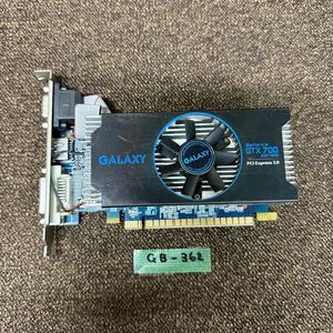 GK 激安 GB-362 グラフィックボード GALAXY GTX750 Ti PCI-E 2GB DDR5 128Bit 認識.画像出力のみ確認 中古品 同梱可能