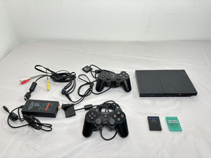 10102-1-MS11-SONY ソニー-PlayStation PS2 SCPH-75000-通電動作確認済