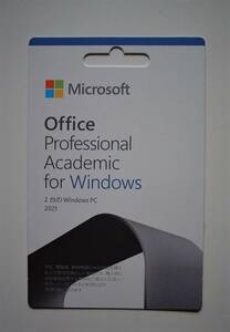 【Microsoft Office Professional Academic for Windows 2021】マイクロソフト オフィス　アカデミック　カード版　Windows11、10|PC2台 