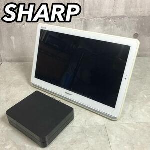 SHARP シャープ 2T-C16AP ポータブル液晶カラーテレビ ワイヤレス コードレス 防水タッチパネル式 お風呂 キッチン 寝室 リビング 2019年製