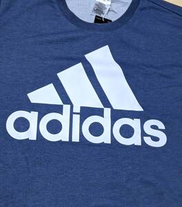 【価格4939円】adidas　アディダス　トレーナー　サイズ:Ｏ　色:CRNAME（青色系？）　GM6962 31296　デカロゴ　ビッグロゴ