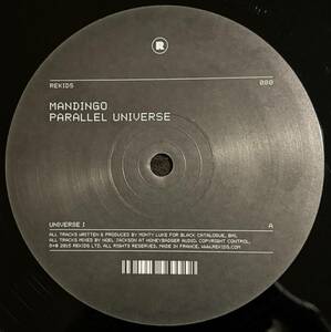 Rhadoo, Petre Inspirescu, Raresh Play！　Mandingo - Parallel Universe デトロイト・テクノ・ハウス　Universe II