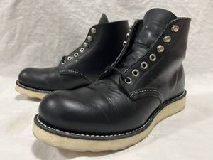 2014 REDWING レッドウイング 8165 羽タグ PLAIN TOE プレーントゥ 7.5 D 25.5cm (O-1-20)