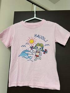 HAWAii ハワイで購入／ハッピーハレイワ／半袖Tシャツ／子供用、キッズ／サイズS、120〜130程度／ハッピーちゃん