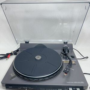 AIWA アイワ レコードプレーヤー ダイレクト ドライブ ターンテーブル AP-2200 Direct Drive Turntable ジャンク品　A167