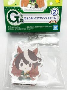 一番くじ ウマ娘 プリティーダービー1弾　G賞　ちょこのっこアクリッツチャーム② シンボリルドルフ 新品未使用品