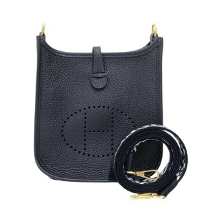 エルメス HERMES エヴリンTPM B刻印 キャバン/GD金具 トリヨンクレマンス ショルダーバッグ レディース 中古