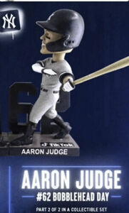 新品 アーロン・ジャッジ Aaron Judge ボブルヘッド バブルヘッド 2022年MVP 62本塁打 記念品 ニューヨーク・ヤンキース New York Yankees