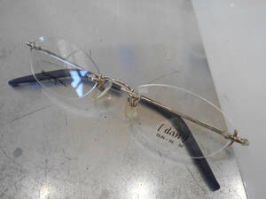 ドゥアン リムレス ツーポイント 眼鏡フレーム DUN-026 シンプルデザイン