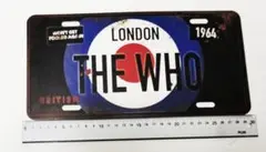 THE WHO ロンドン 1964年 プレート