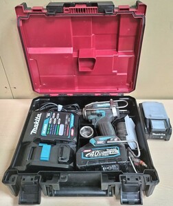 makita マキタ 40Vmax 充電式 インパクトレンチ TW004GRDX バッテリ SL4040 2台 急速充電器 DC40RA すべて動作確認品 ソケット36×32