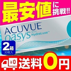 ワンデーアキュビューオアシス 30枚入 2箱 コンタクトレンズ 1day 1日使い捨て ワンデー ジョンソン&ジョンソン ネット 通販