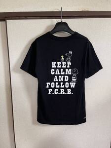 【美品】【送料最安360円】FCRB PEANUTS f.c real bristol エフシーレアルブリストル SOPH ソフ SNOOPY KEEP CALM TEE Tシャツ スヌーピー