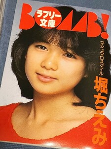 堀ちえみ　BOMBボム　80年代昭和レトロ　アイドルフォトパックシリーズ　生写真　ラブリー文庫　ちえみひとりじめ　スチュワーデス物語