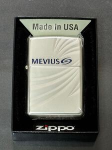 zippo MEVIUS SPECIAL GOODS 限定品 特殊刻印プレート シルバー 2021年製 JT メビウス デットストック ケース 保証書 当選通知書