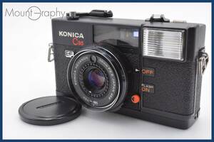 ★実用美品★ コニカ Konica C35 EF 38mm F2.8 レンズキャップ付 同梱可 #tk3824