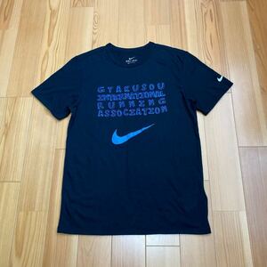 NIKE gyakusou Tシャツ M/ 半袖 ナイキ マラソン ランニング