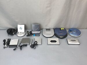 ＜ジャンク品＞SONY、KENWOOD、SHAHP、Panasonic MDウォークマン CDウォークマン カセットウォークマン 10台セット（11424111317928IK）