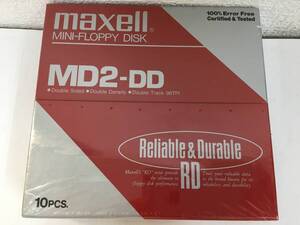 ◆◇エ655 未開封 5インチMD2-DDフロッピーディスク maxell 10枚◇◆