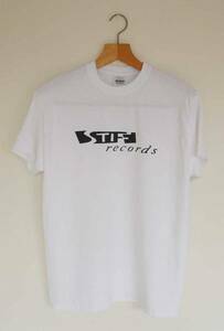 【新品】Stiff Record Tシャツ Lサイズ パブロック Pub Rock wh 80s 70s シルクスクリーンプリント