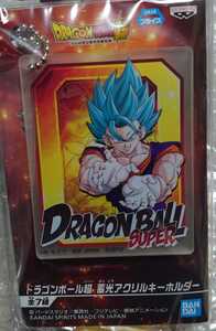 【匿名発送】ドラゴンボール超 蓄光アクリルキーホルダー ベジット ベジットブルー SSGSSベジット ドラゴンボール セガ 限定