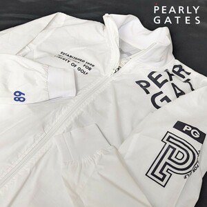 ★新品正規品 PEARLYGATES/パーリーゲイツメンズタフレックススーパーストレッチ レノーブルゾン 5(L)　定価:46200円