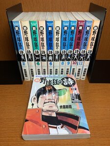 新野球狂の詩　1～12巻　水島新司